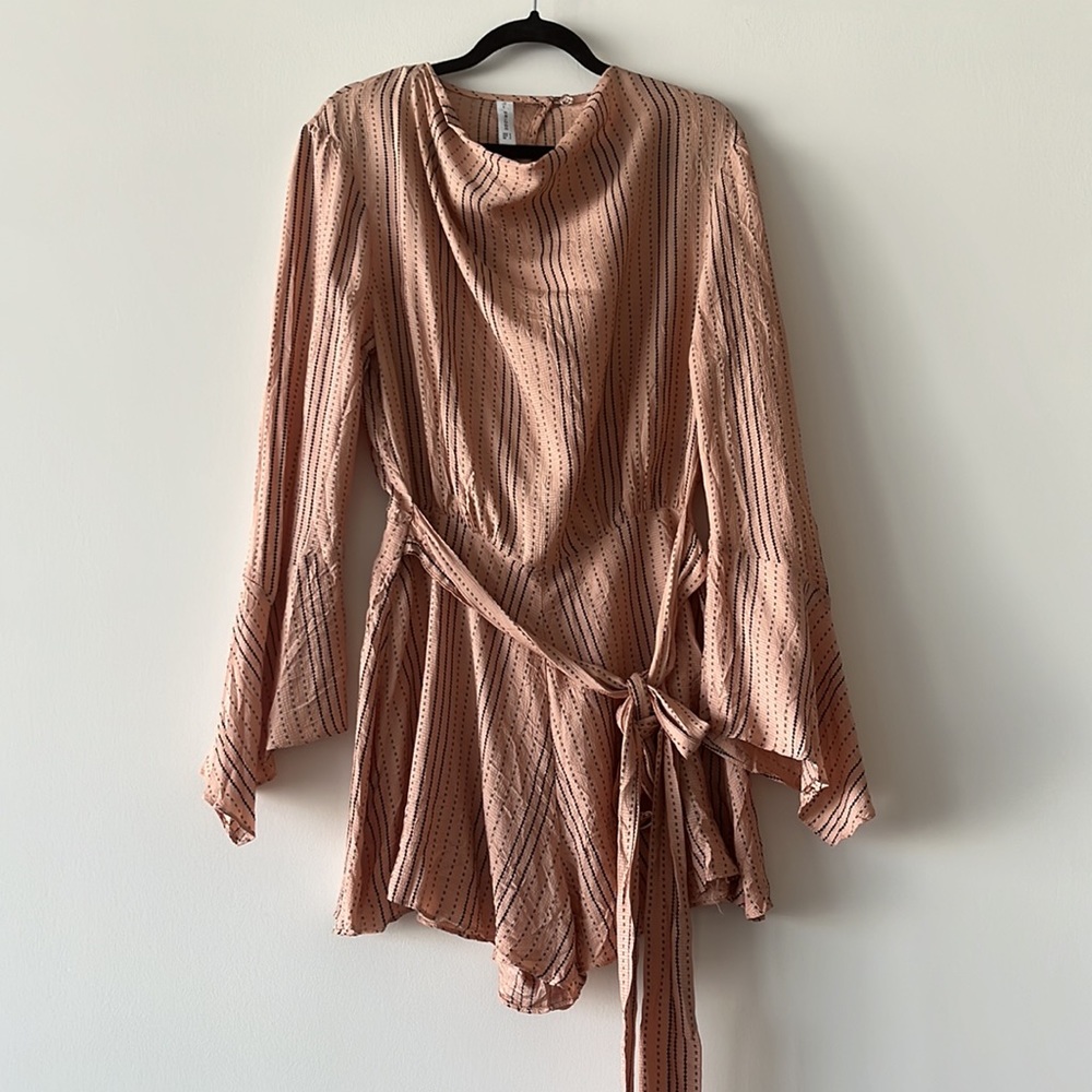 BEC + BRIDGE Pixie Dance Long Sleeve Bell Sleeve Playsuit - Picture 10 of 16